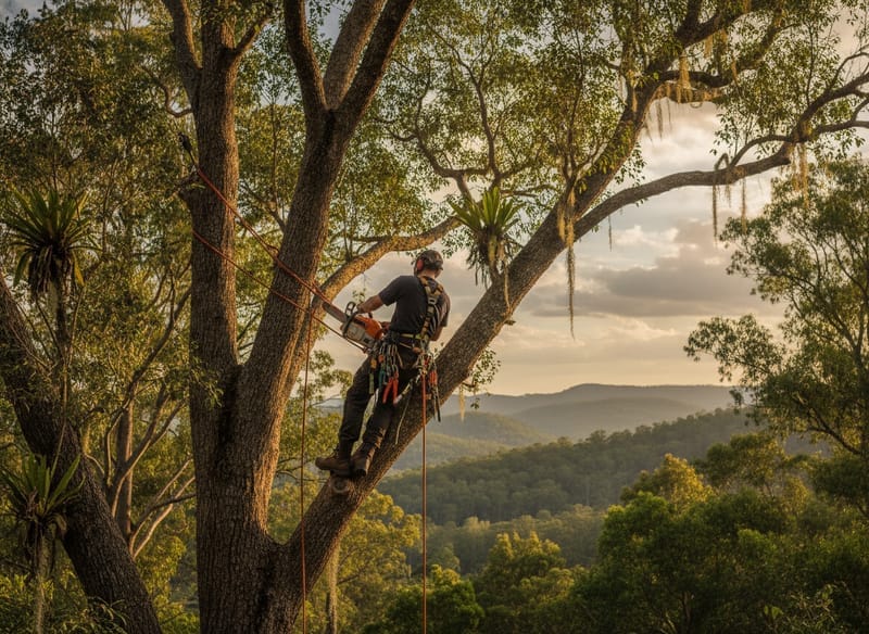 Tree Pruning performed by Noosa Arborist in the Noosa