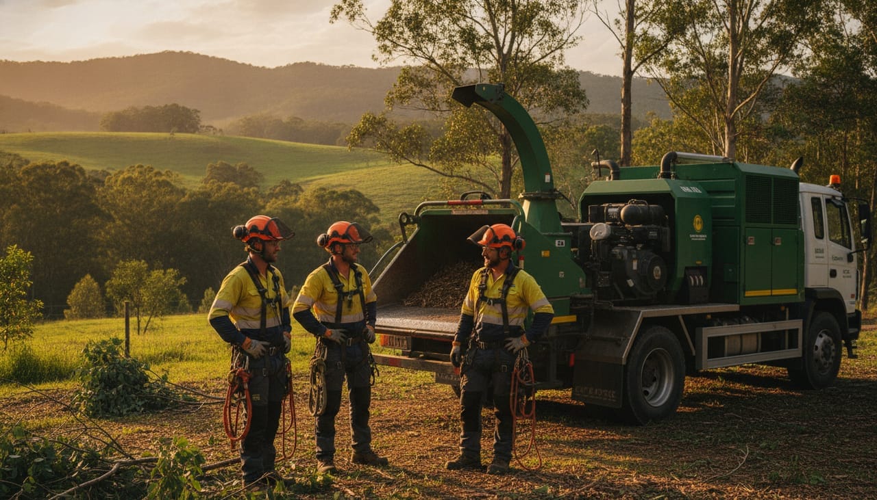 The Noosa Arborist team — qualified arborists serving the Noosa